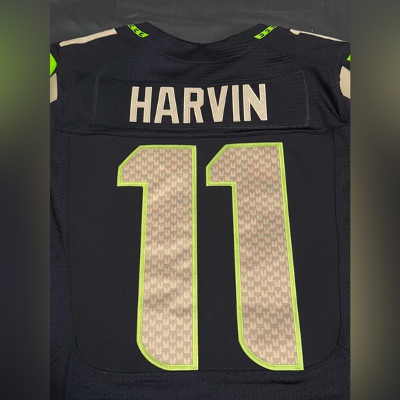 Percy Harvin Seattle Seahawks Nike Elite Jersey Size 44 Stitched MSRP $295 NWT - Picture 8 of 16
